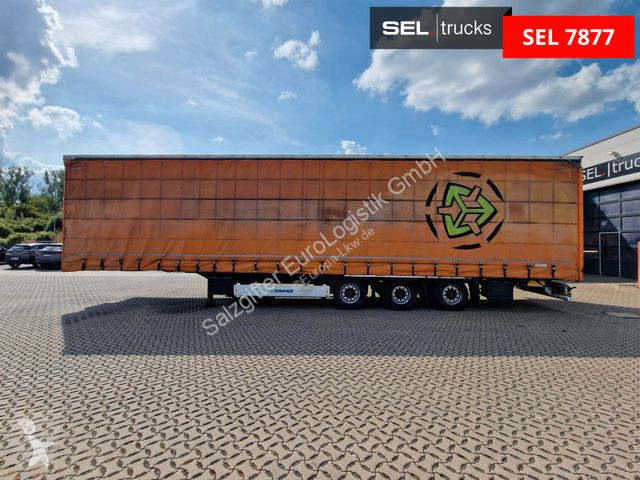 Semitrailer Krone / Hubdach / EDSCHA / Mega