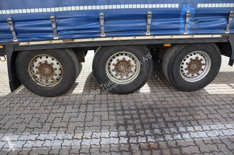 Semi reboque Krone 3 axle curtainside trailer
