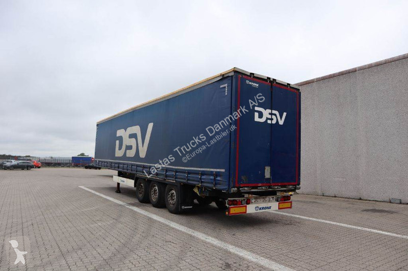 Sættevogn Krone 3 axle curtainside trailer
