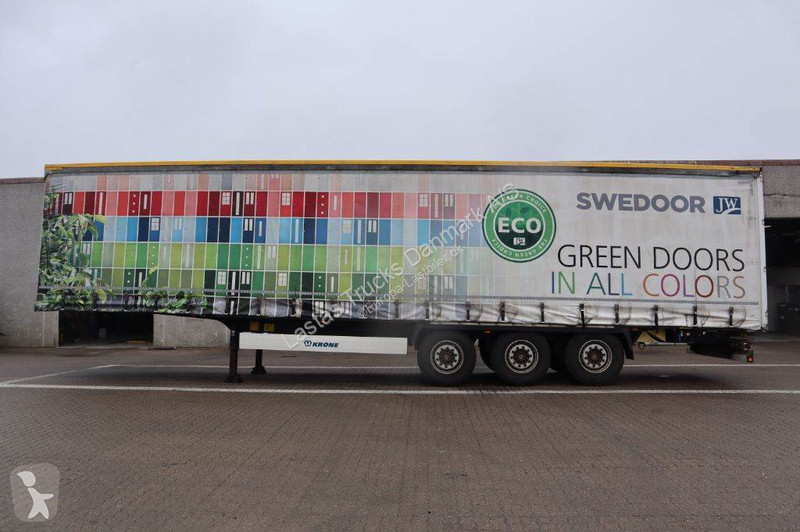 Sættevogn Krone 3 axle curtainside trailer