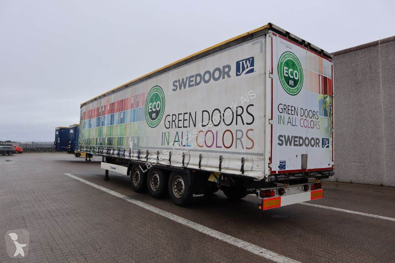 Sættevogn Krone 3 axle curtainside trailer