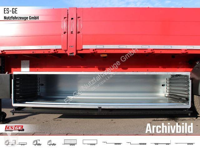 Semi remorque Kögel Multi Chassis, verstärkt,...