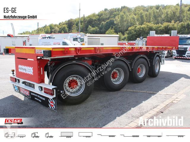 Semiremorca ES-GE 4-Achs-Ballastauflieger