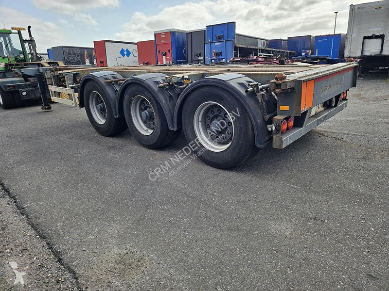 Semitrailer Pacton 3 AXLE MULTI YARD CHASSIS |...