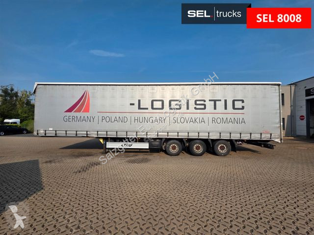 Semitrailer Fliegl SDS01 / Hubdach / EDSCHA /...