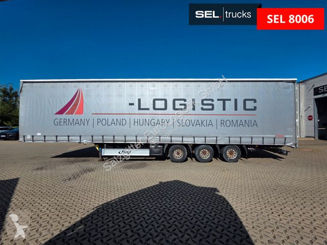 Semitrailer Fliegl SDS01 / Hubdach / EDSCHA /...