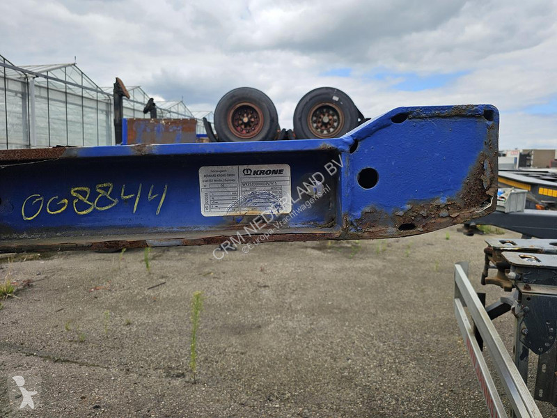 Semi remorque Krone SZ| 20 FOOT CHASSIS | BPW...