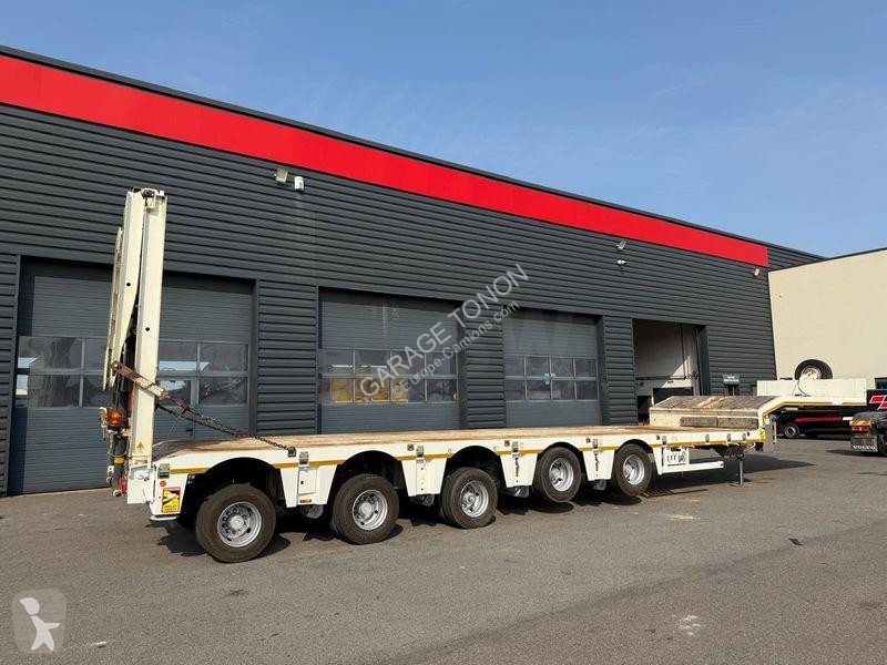 Semitrailer Nooteboom  PORTE ENGINS 5 ESSIEUX