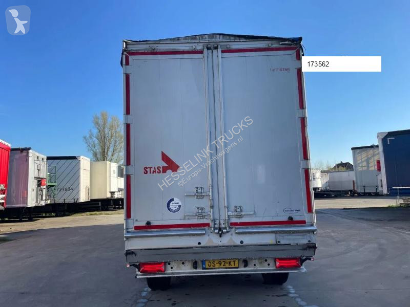 Semitrailer Stas S300ZX 10.5M 70m3 Agrar Liftas...