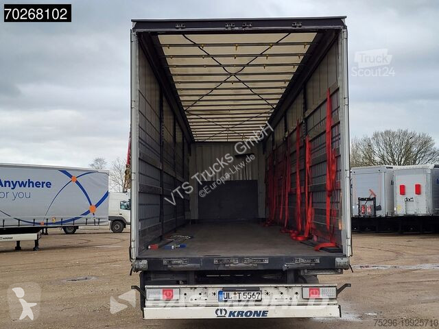 Semitrailer Krone SD 3 axles Anti-Vandalimus-Plane