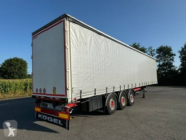 Semitrailer Kögel EC-846-XK fosse porte bobine