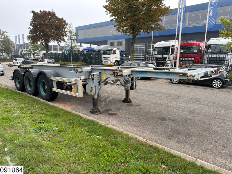 نصف مقطورة Asca Chassis 10 / 20 / 30 ft, ADR