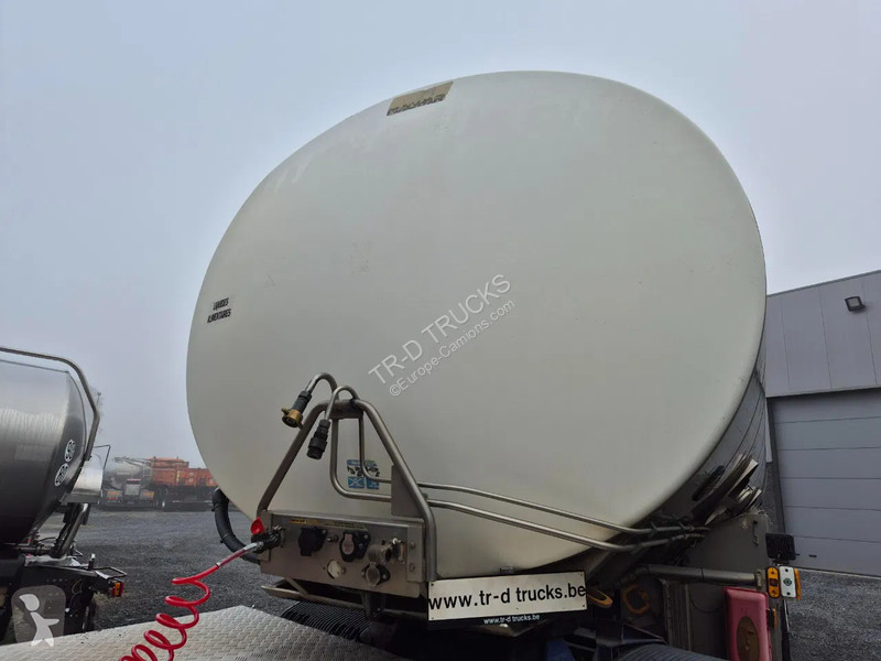 نصف مقطورة Magyar 29000L INSULATED INOX TANK -...