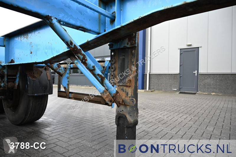 Oplegger  CS 20/2 CHASSIS | 20ft * STEEL...