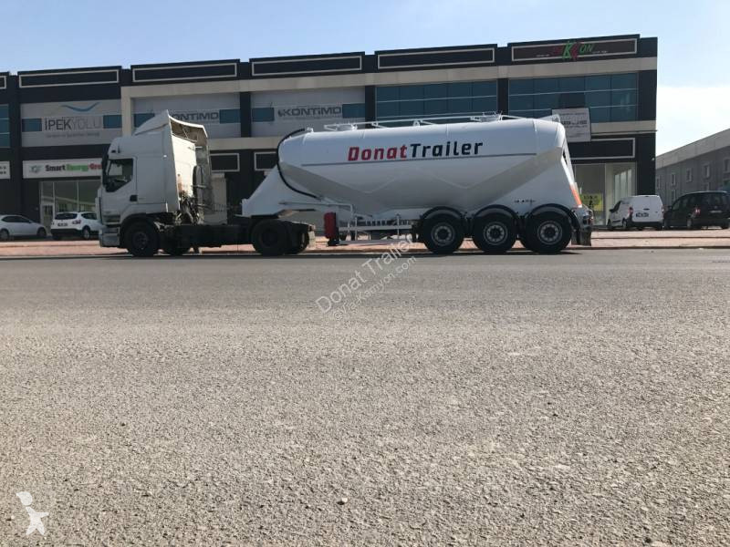 Semirimorchio Donat Aluminum Cement Dry Bulk Silo