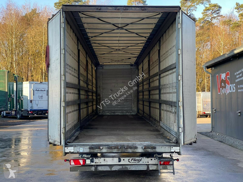 نصف مقطورة Fliegl SDS Mega mit Edscha &...