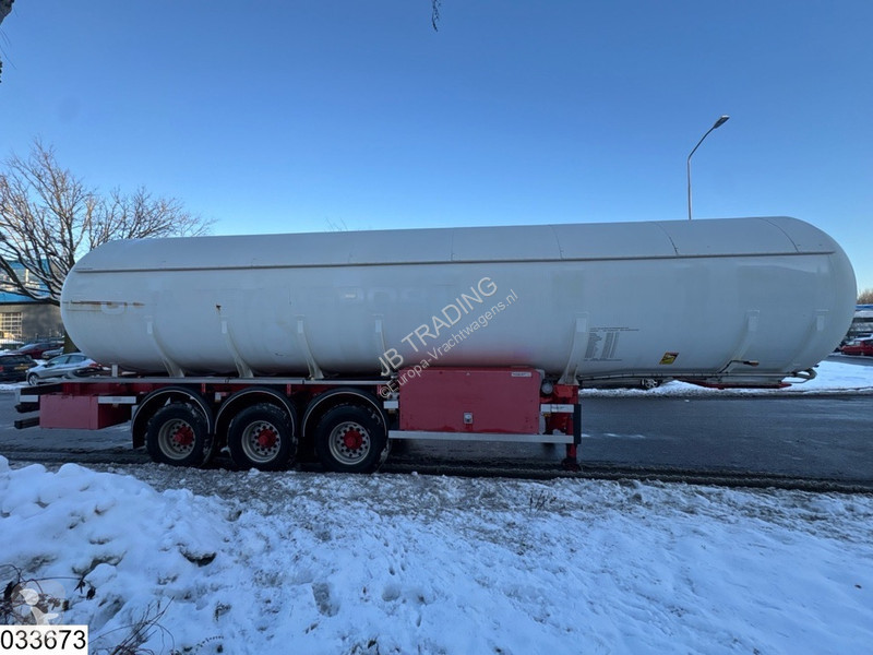 نصف مقطورة Burg Gas 50600 Liter, LPG GPL gas...