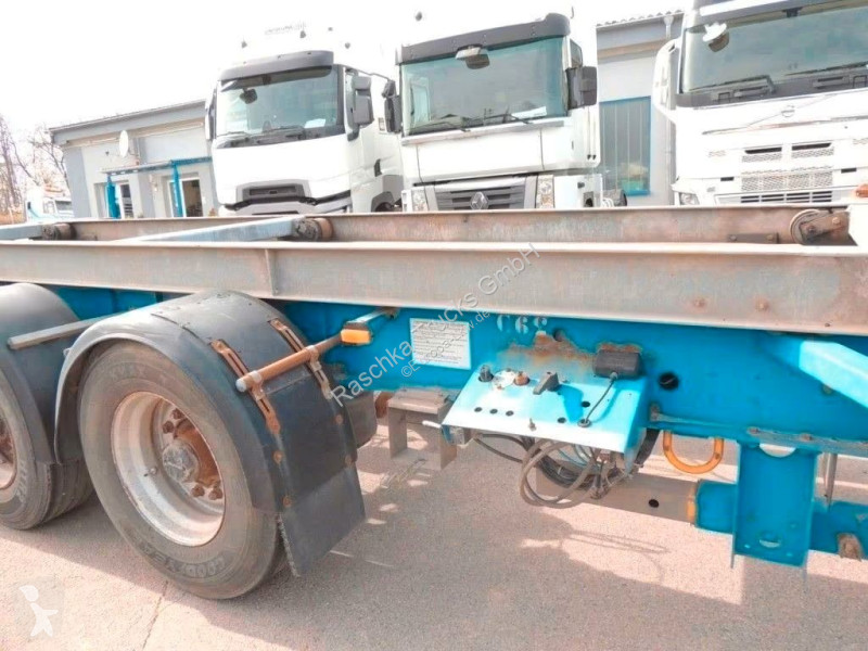 نصف مقطورة Samro Containerschassi...