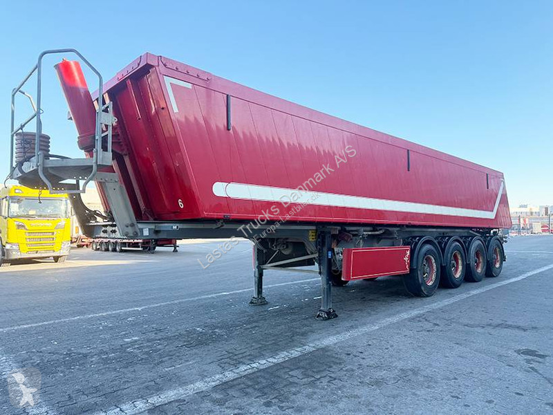 Semi remorque Kel-Berg Tipper / Alukastenmulde...