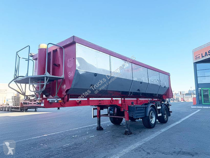 نصف مقطورة  Tipper / Alukastenmulde Kipper 28 m3
