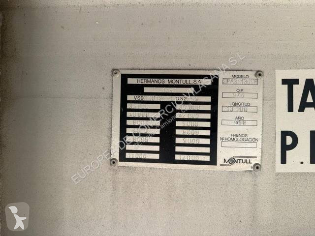 نصف مقطورة Montull plataforma aluminio