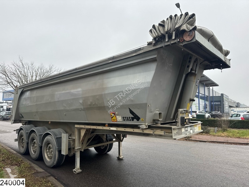 نصف مقطورة Stas kipper Lift axle