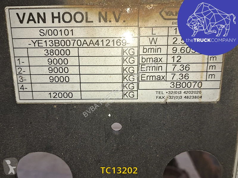 Semirimorchio Van Hool