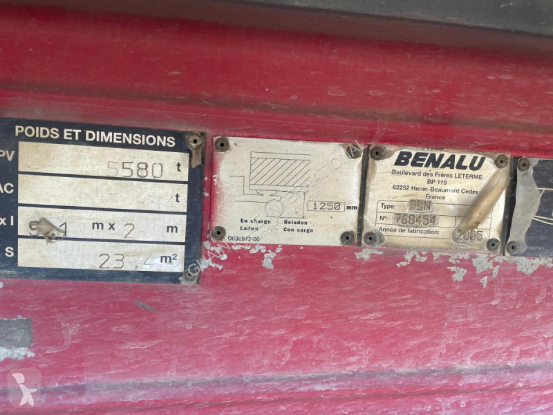 Semi remorque Benalu