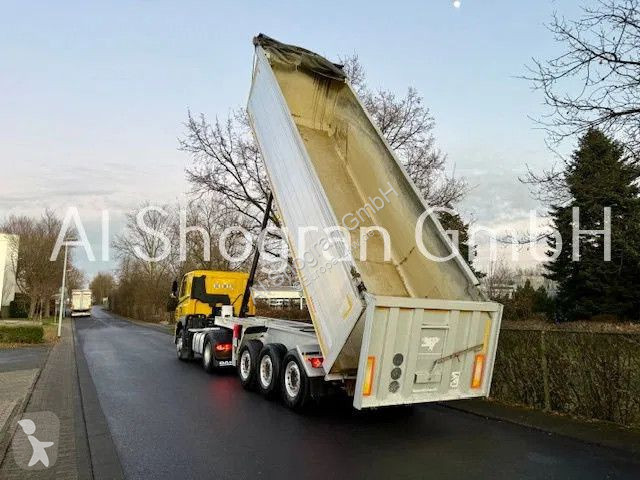 نصف مقطورة Benalu C39C14/Liftachse/Voll Alu