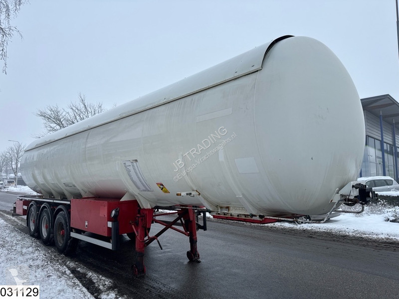 نصف مقطورة Burg Gas 50000 Liter, LPG GPL gas...