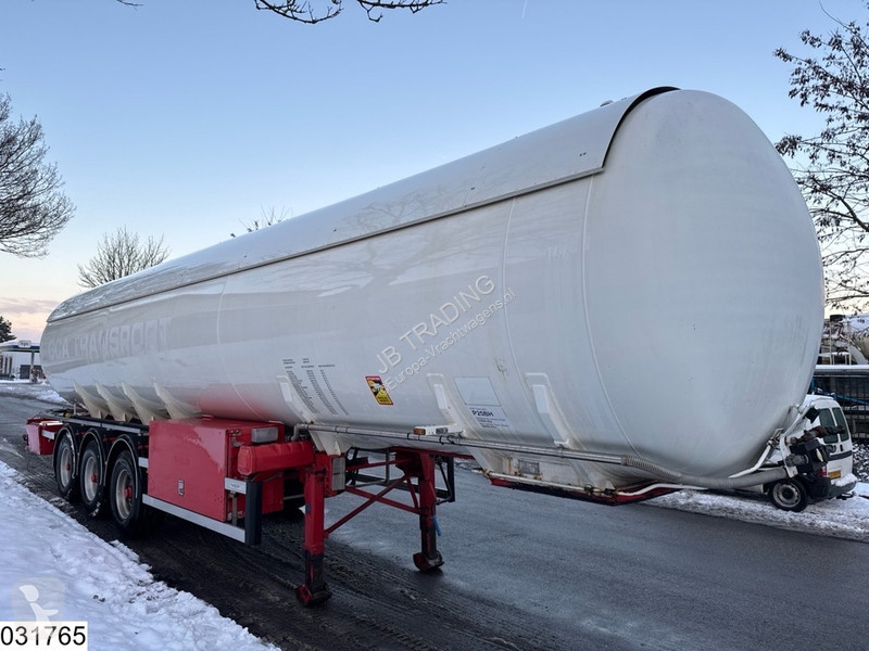 نصف مقطورة Burg Gas 50600 Liter, LPG GPL gas...