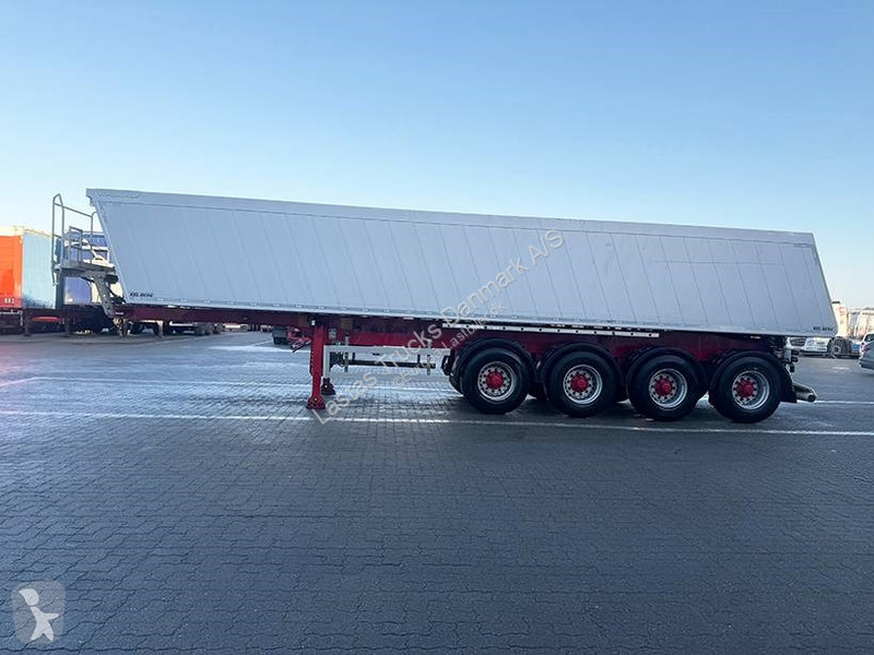 Semi remorque Kel-Berg Tipper / Alukastenmulde...