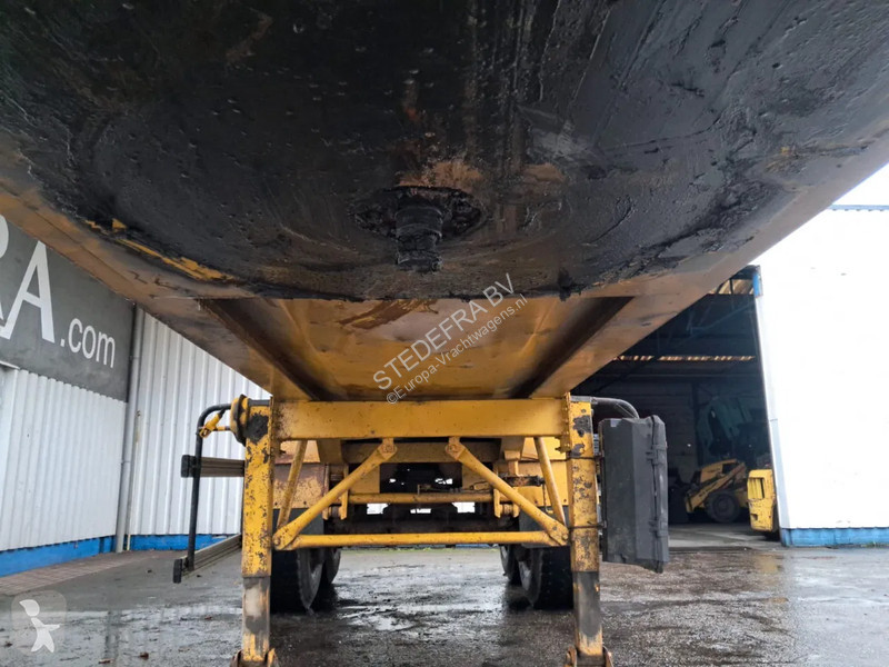 نصف مقطورة Kaiser 2 axle , Steel tipper trailer...
