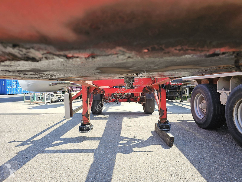 نصف مقطورة Dapa 20 FT CONTAINER 1 AXLE BPW DRUM