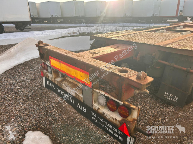 نصف مقطورة HFR Containerfahrgestell Standard