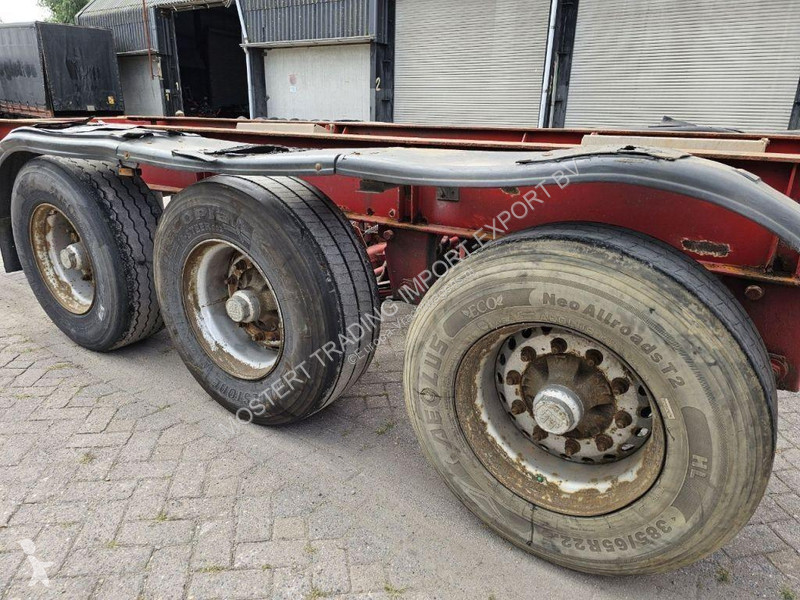 نصف مقطورة Pacton BPW Pacton Container Chassis...