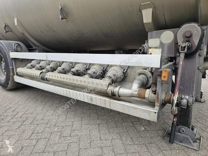 Semitrailer Magyar RVS Magyar Stainless Steel...