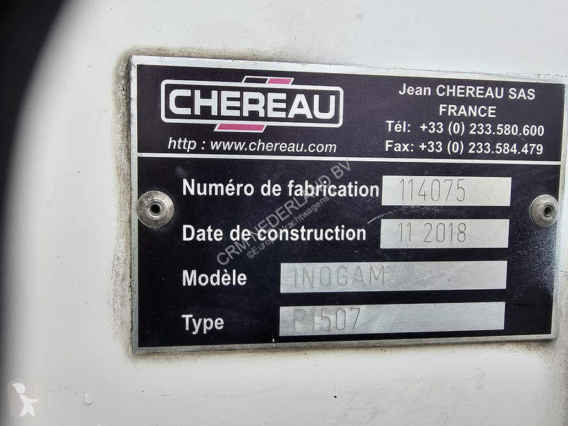 نصف مقطورة Chereau INOGAM/TYPE 1507 - CARRIER...