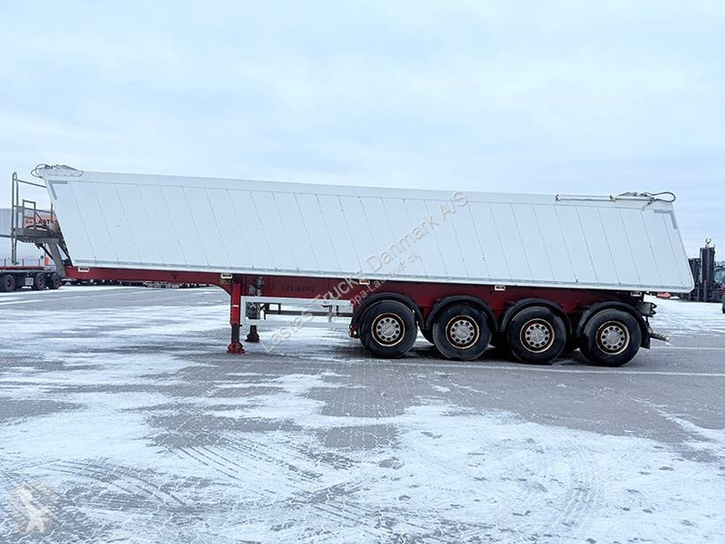 Semi remorque Kel-Berg Tipper / Alukastenmulde...