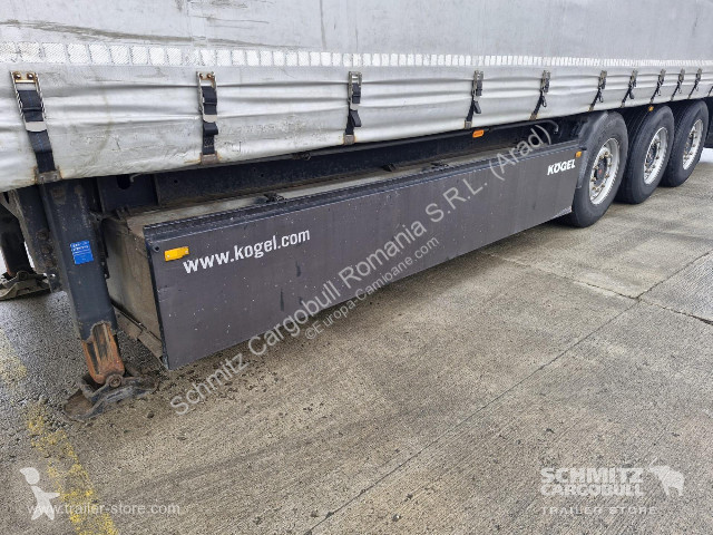 نصف مقطورة Kögel Curtainsider Standard
