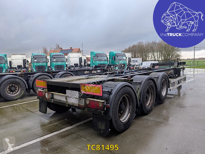 نصف مقطورة  Tank chassis Gooseneck