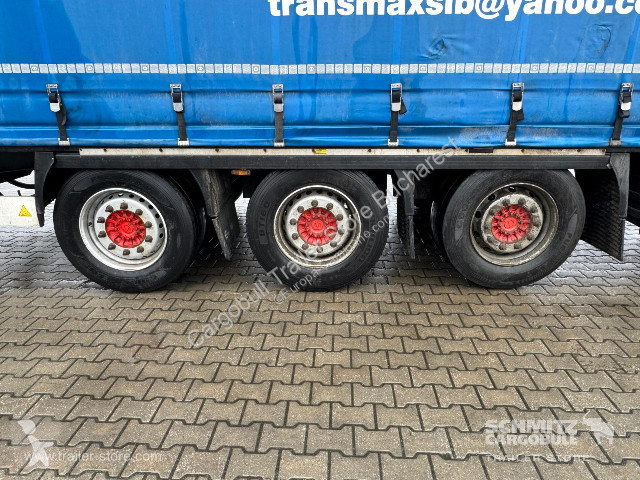نصف مقطورة Krone Curtainsider Mega