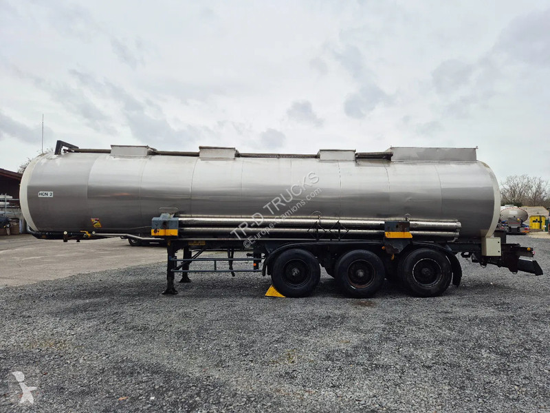 نصف مقطورة BSL 25000L INSULATED INOX TANK -...