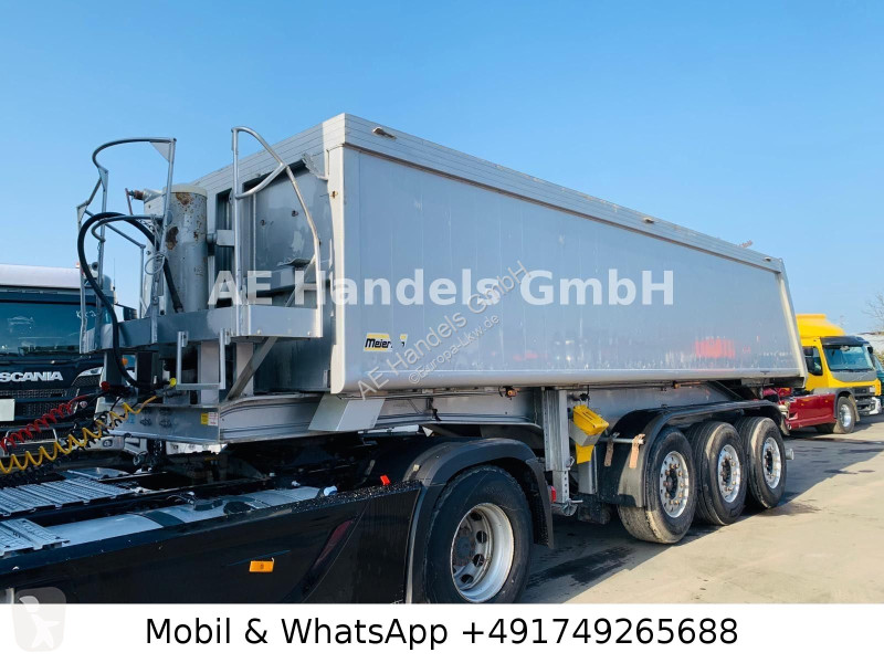 نصف مقطورة Meierling MSK 24m³ VollAluminium...