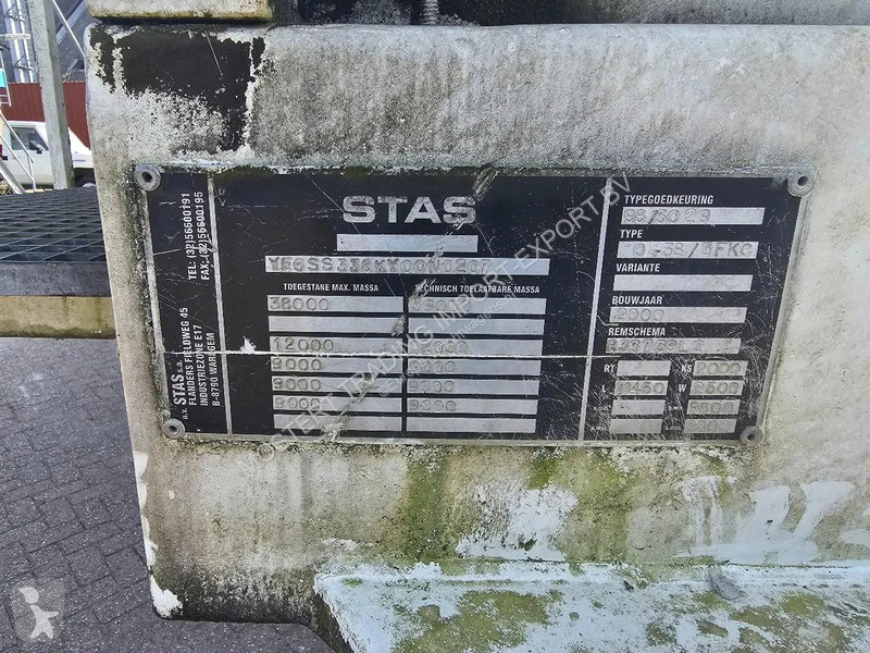 نصف مقطورة Stas 0-38 STAS 038 Insulation...