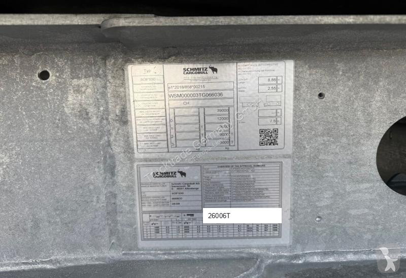 Semirremolque Schmitz Cargobull 632 SCB S3D