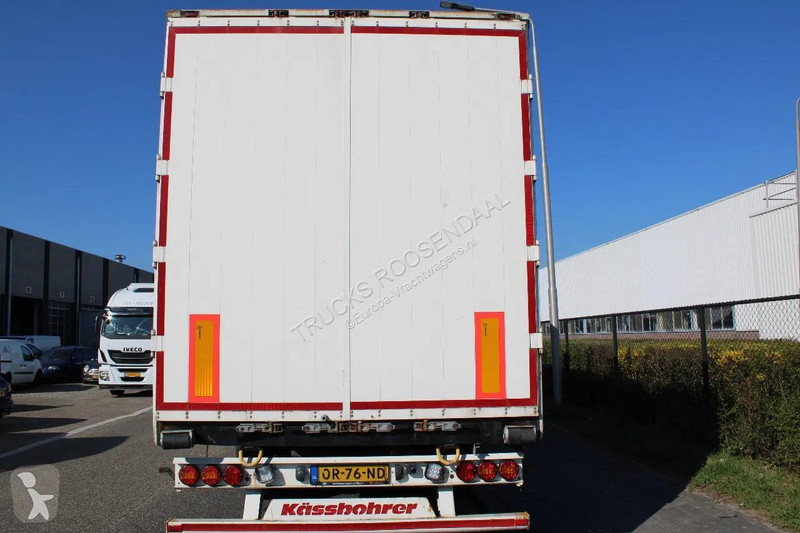 Semi remorque Kässbohrer 3x axle + bpw