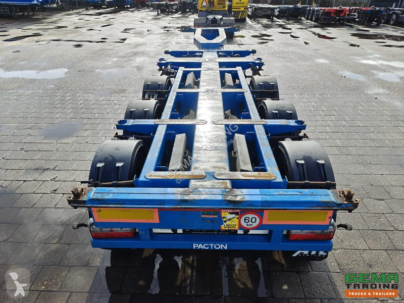 نصف مقطورة Pacton TXC343 3-Axle Valx - MULTI -...