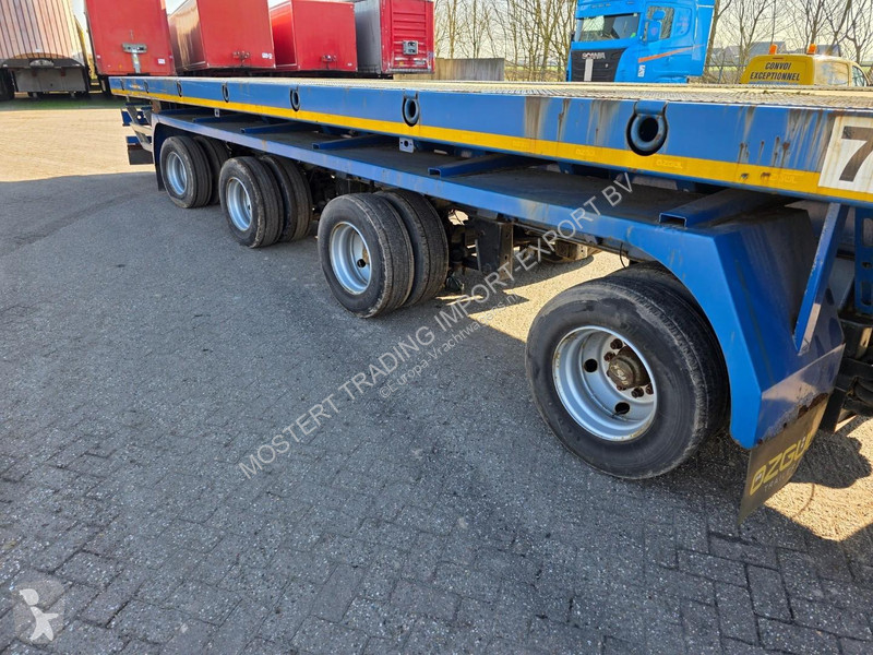 نصف مقطورة Ozgul L14 4-axle steering trailer -...