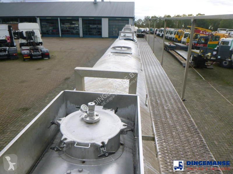 Sættevogn Maisonneuve Chemical ACID tank inox...
